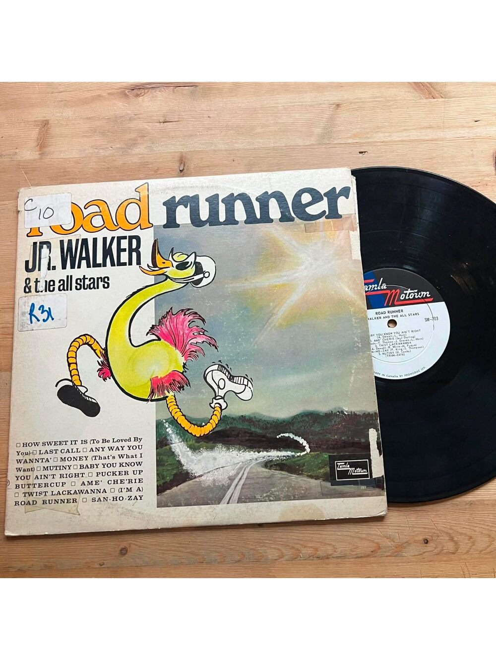Jr. Walker & The All Stars - Road Runner 33rpm VG+ VR26
